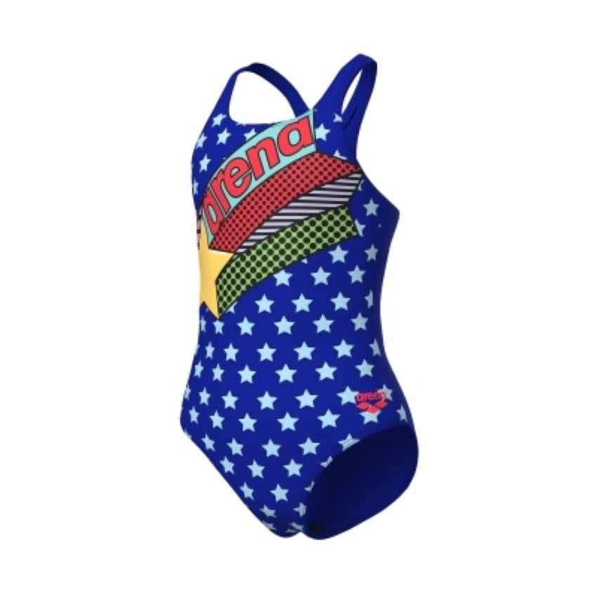 Arena G Midnight Swimsuit Swim Pro Back Çok Renkli Kız Çocuk Mayosu 011789880