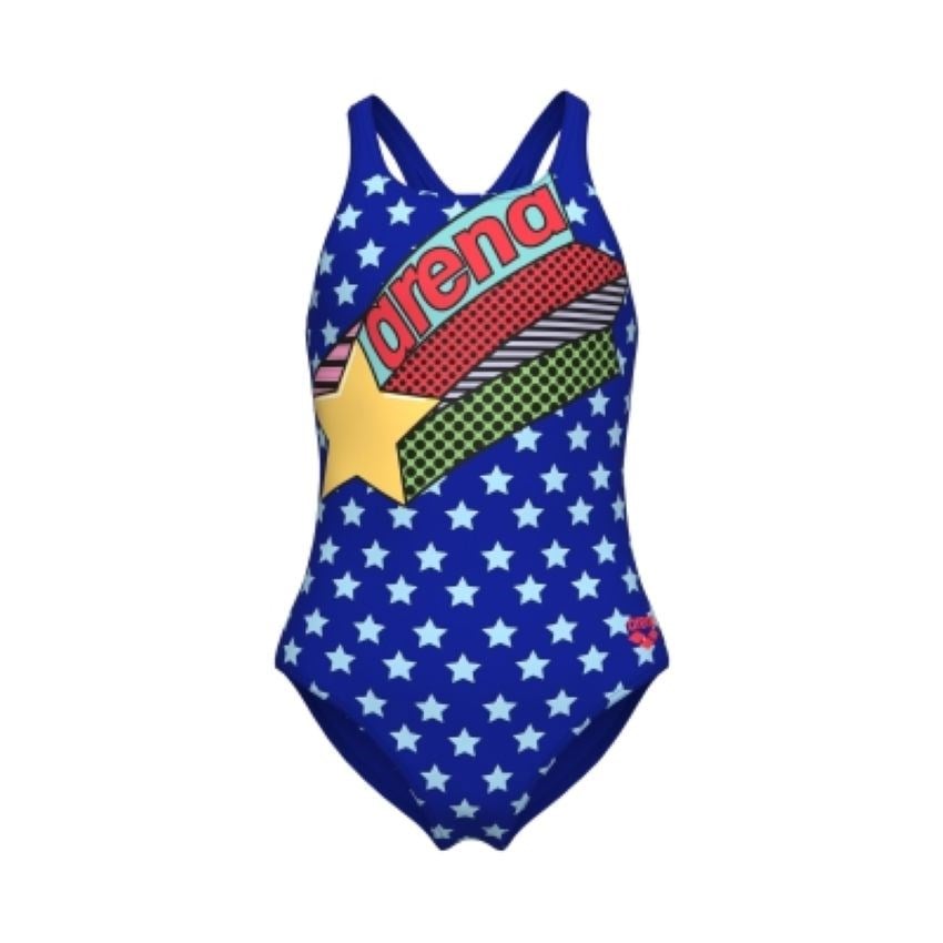 Arena G Midnight Swimsuit Swim Pro Back Çok Renkli Kız Çocuk Mayosu 011789880