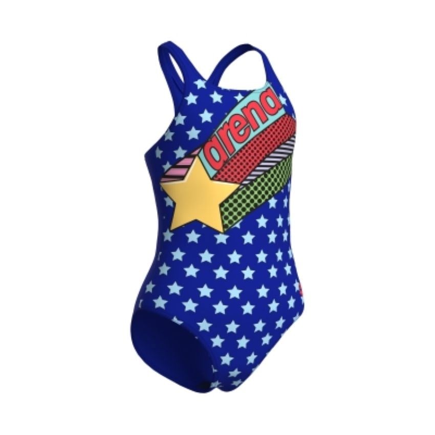 Arena G Midnight Swimsuit Swim Pro Back Çok Renkli Kız Çocuk Mayosu 011789880