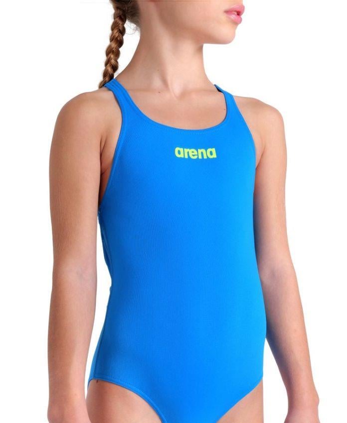 Arena G Team Swimsuit Swim Pro Solid Kids' Swimsuit Kız Çocuk Yüzücü Mayosu 004762860