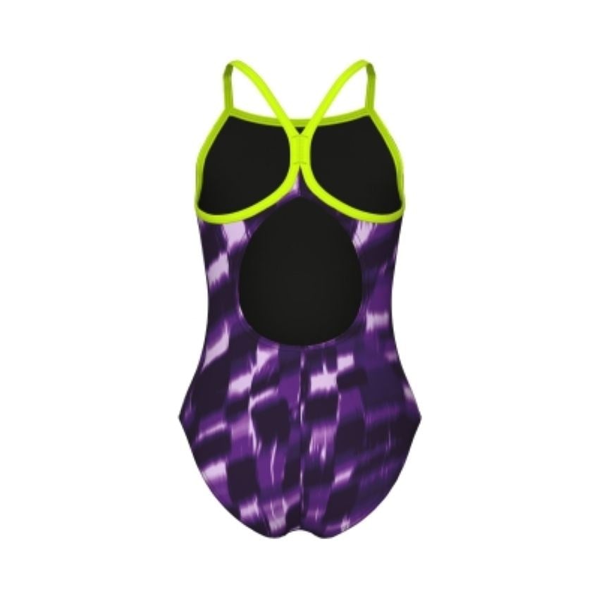 Arena G Wave Swimsuit Lightdrop Back Kız Çocuk Yüzücü Mayosu 011740900