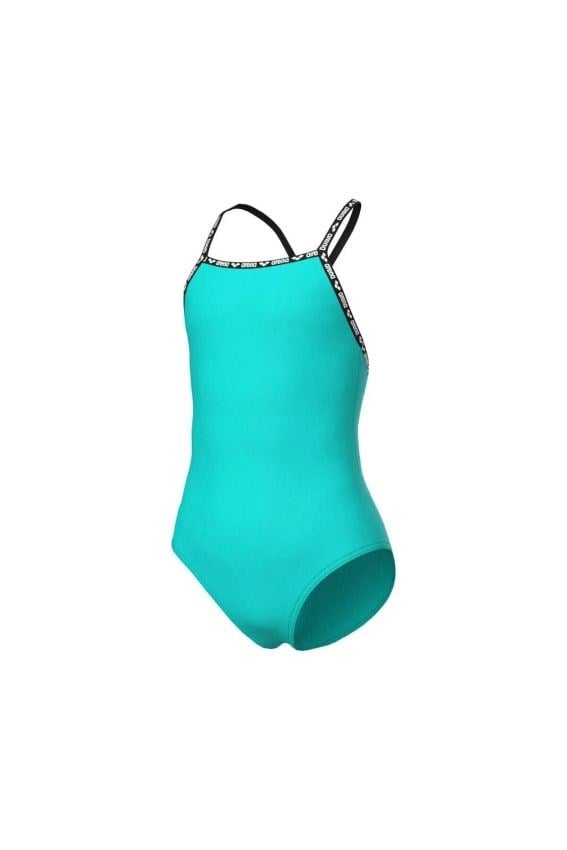 Arena Girl's Solid Swimsuit Kız Çocuk Yüzücü Mayo Yeşil 011033800
