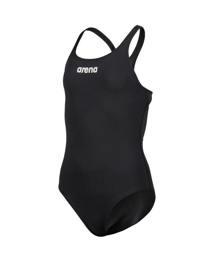 Arena Girl's Team Swimsuit Swim Pro Solid L Kız Çocuk Yüzücü Mayo Siyah 005755550