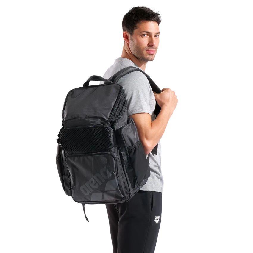Arena One Go 45 Litre Unisex Siyah Yüzücü Sırt Çantası 010231100