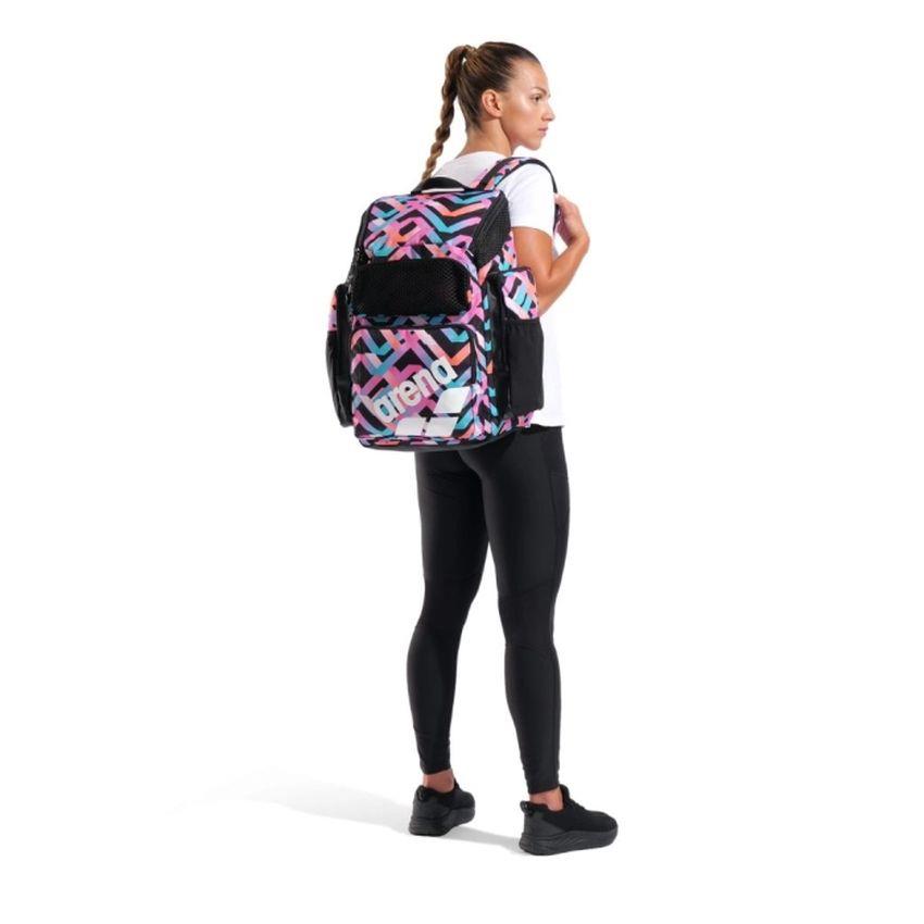 Arena One Go Backpack 45L Allover Unisex Yüzücü Sırt Çntası 010232102
