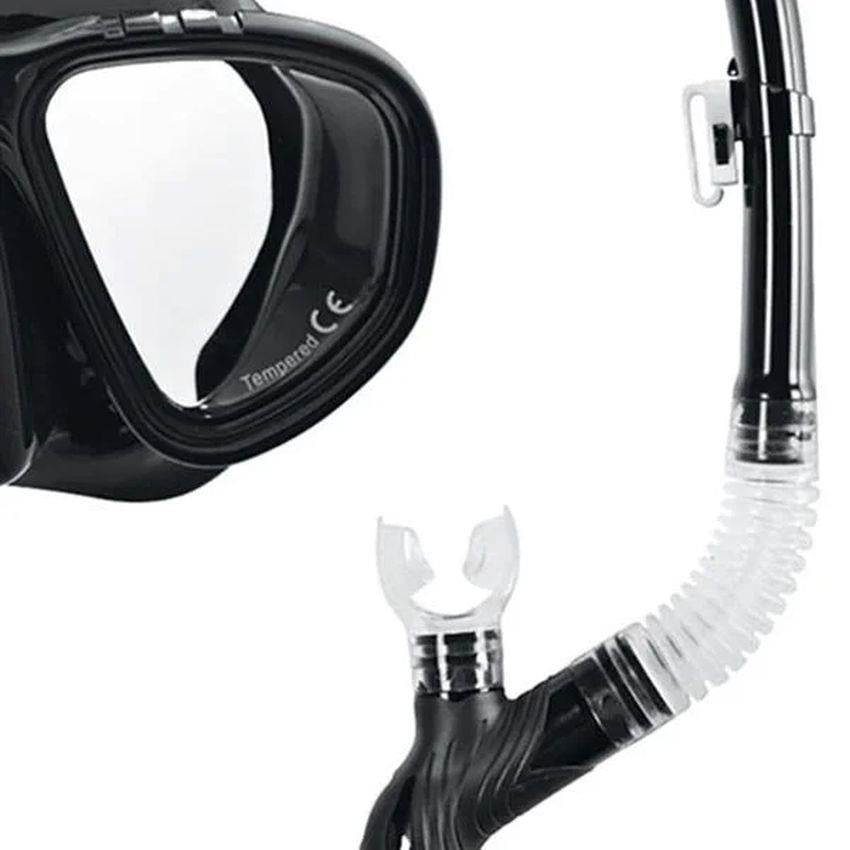 Arena Premium Snorkeling Set Unisex Siyah Yüzücü Şnorkel 002018505