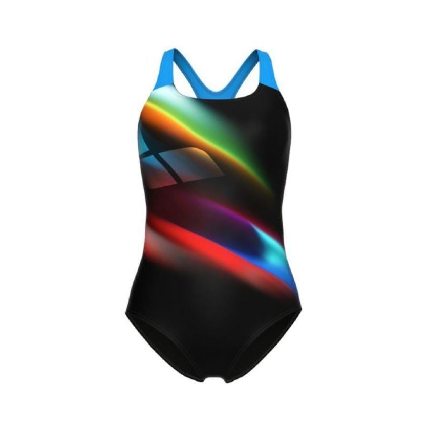 Arena Womens Diagonals Swimsuit Swim Pr Kadın Yüzücü Mayosu 008552500