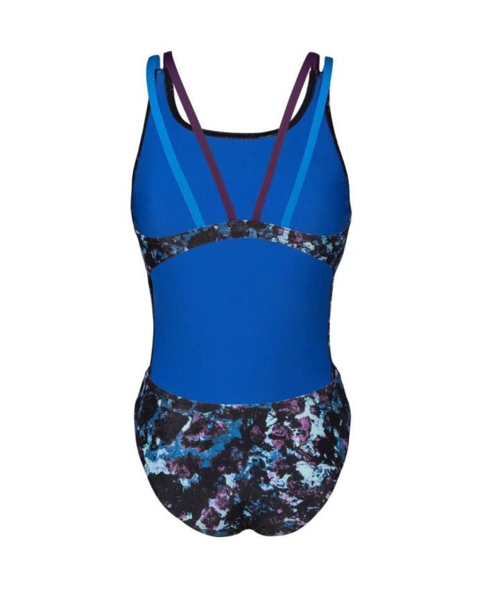 Arena Womens Rockin Swim Tech Multi Back Swimsuit Kadın Yüzücü Mayosu 008159889