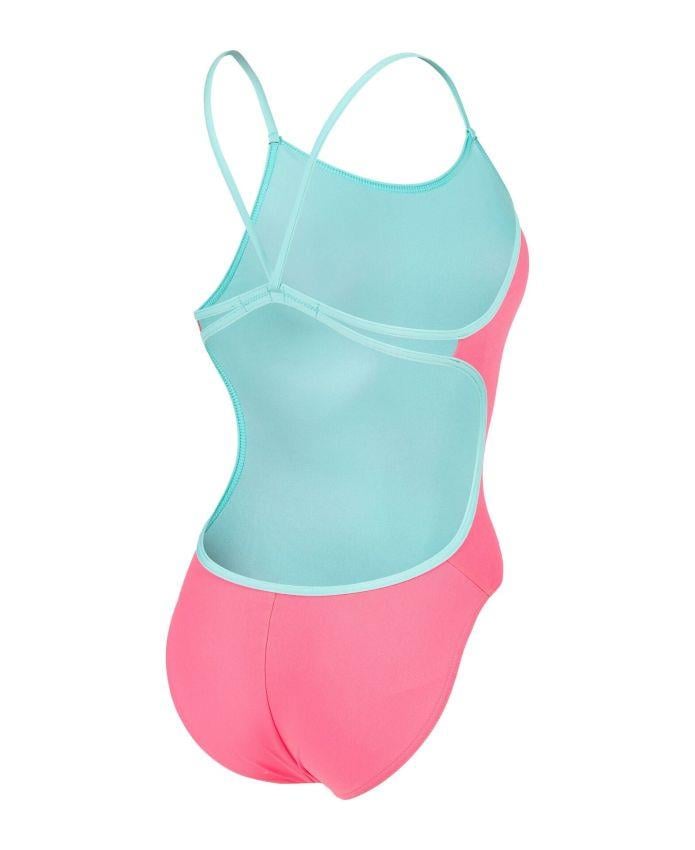 Arena Womens Swimsuit Lace Back Solid Kadın Yücücü Mayosu 004651970