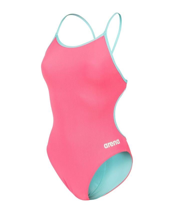 Arena Womens Swimsuit Lace Back Solid Kadın Yücücü Mayosu 004651970