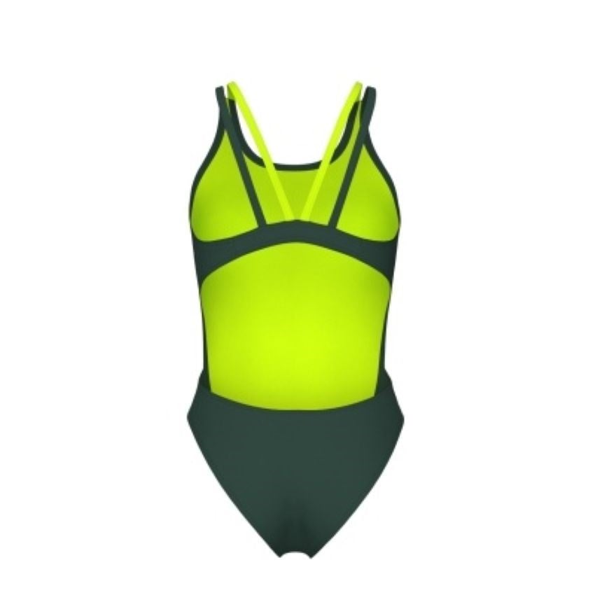 Arena Womens Swimsuit Tech Multi Solid Kadın Yüzücü Mayosu 008054660