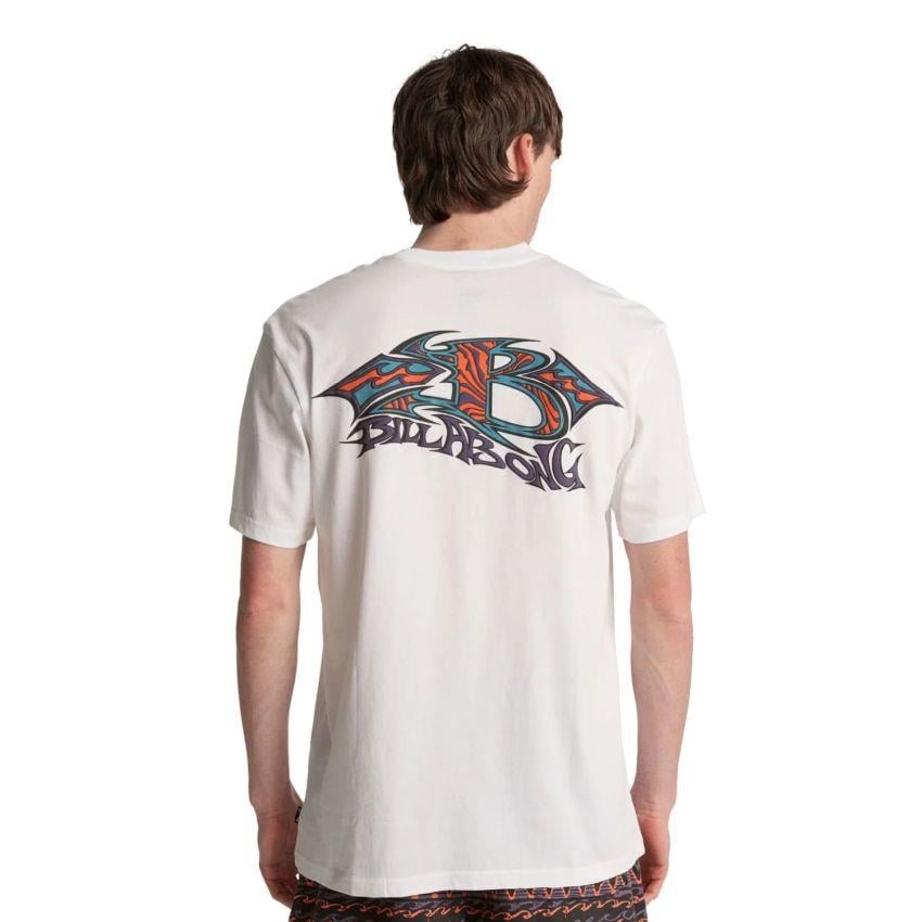 BILLABONG RE ISSUE SS Erkek Tişört EBYZT00577-WHT