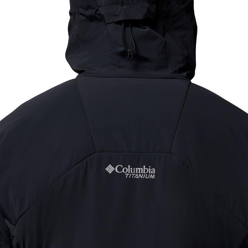 Columbai Silver Leaf™ Lite Hooded Jacket Siyah Erkek Outdoor Mont WO0604-010