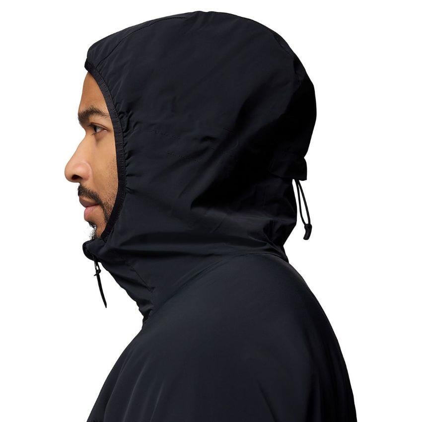 Columbai Silver Leaf™ Lite Hooded Jacket Siyah Erkek Outdoor Mont WO0604-010