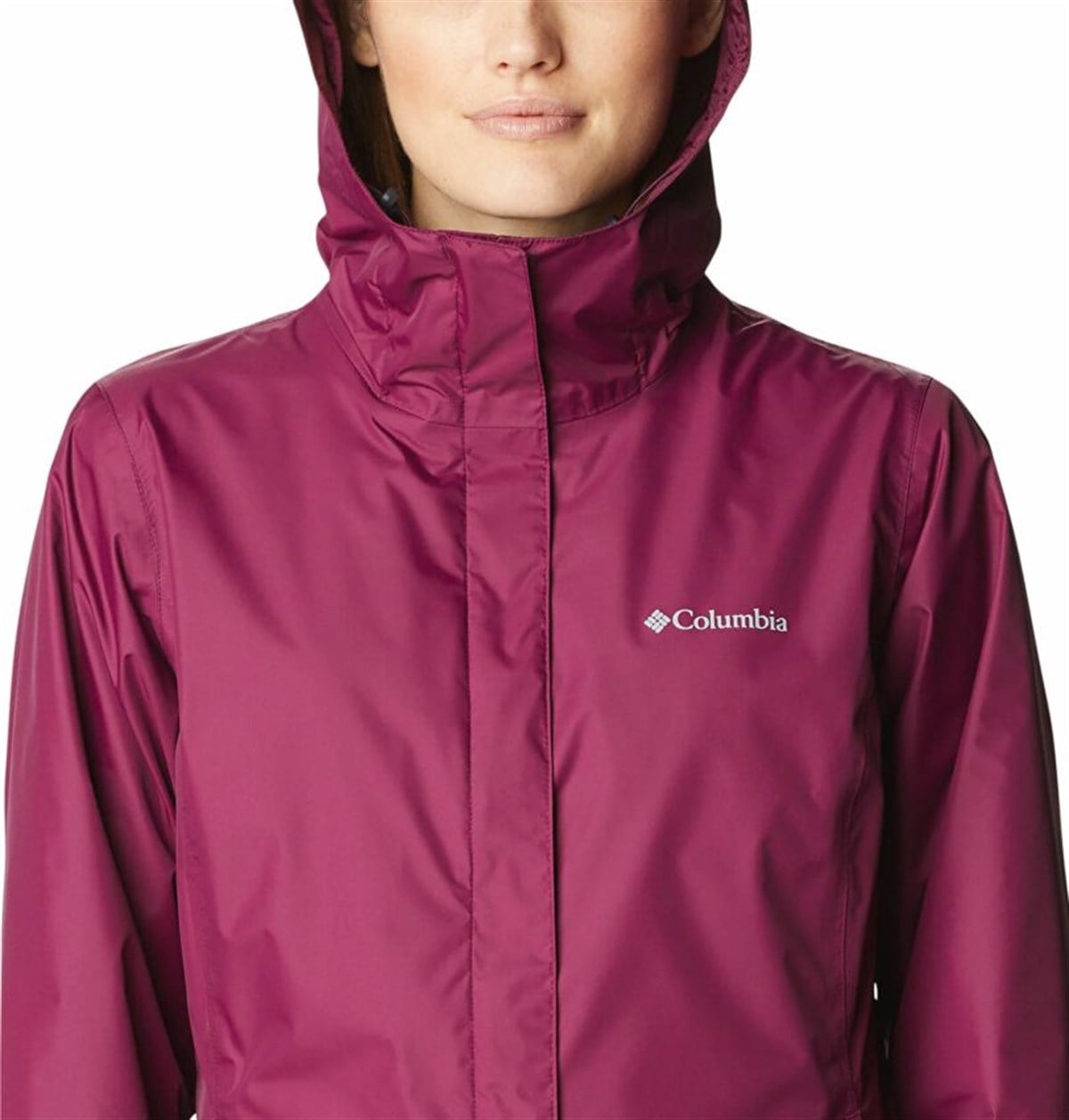Columbia Arcadia II Kadın Yağmurluk Mor RL2436-616