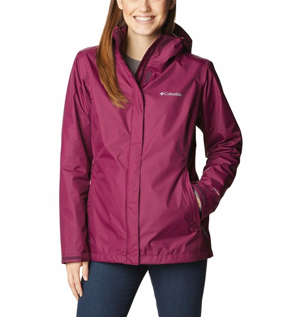 Columbia Arcadia II Kadın Yağmurluk Mor RL2436-616