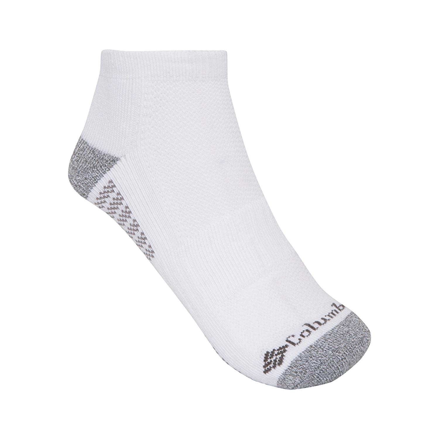 Columbia Athletic Fashion No-Show With Pique Footbed 6'lı Erkek Kısa Çorap C1181_WHI