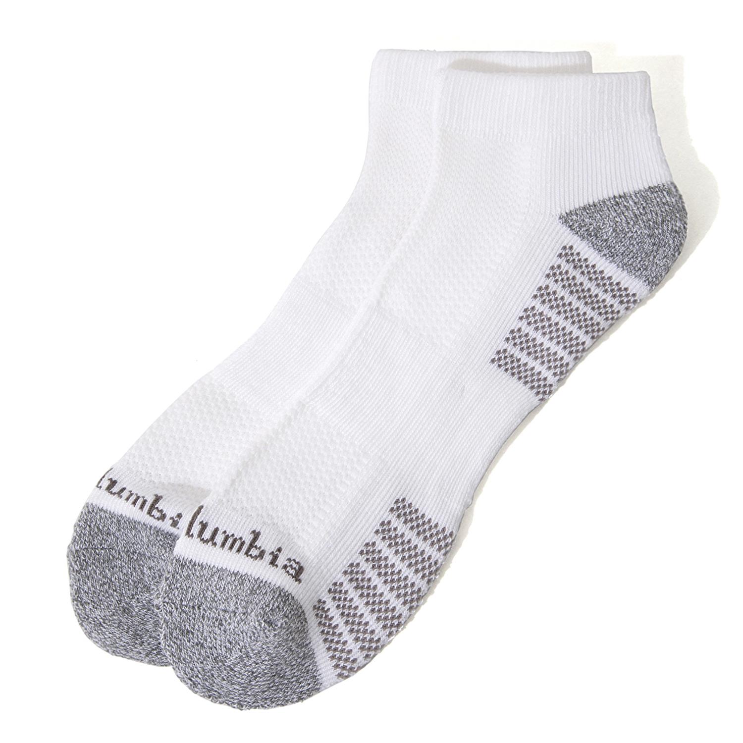Columbia Athletic Fashion No-Show With Pique Footbed 6'lı Erkek Kısa Çorap C1181_WHI