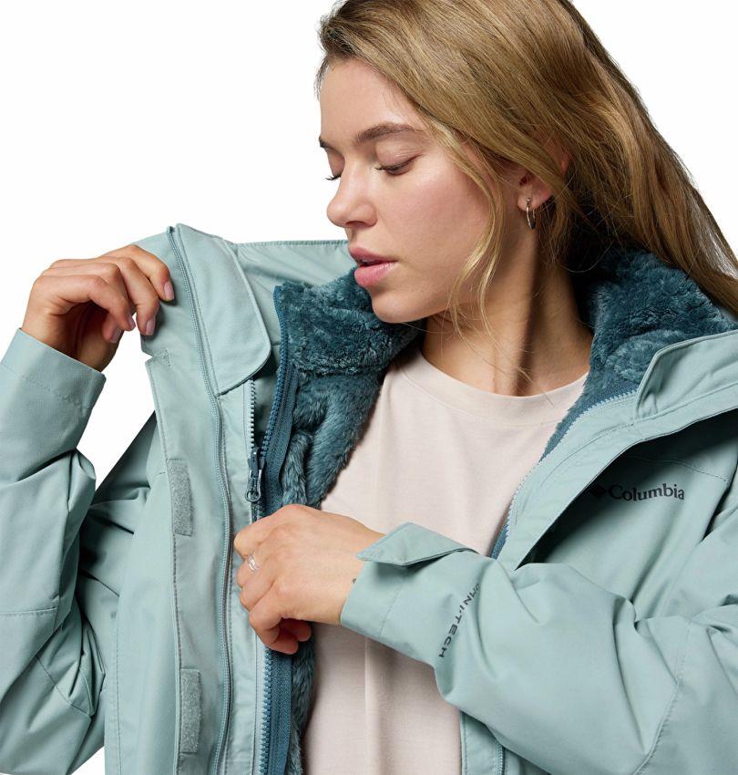 Columbia Bugaboo™ III Fleece Interchange Jacket Mavi Kadın Outdoor Mont WL9843