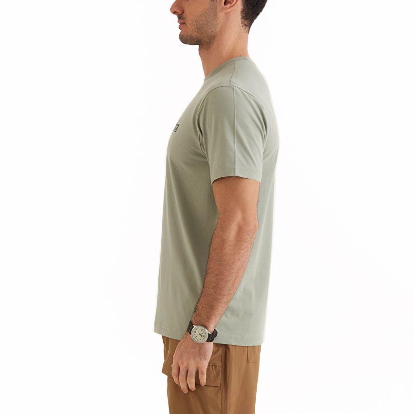 Columbia CSC M Basıc Bıg Logo Brushed SS Tee Erkek Tişört Yeşil CS0287-348