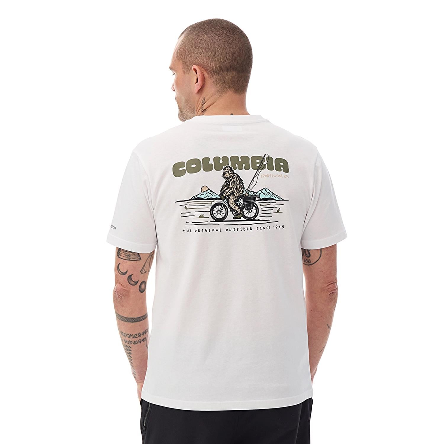 Columbia CSC M RIDE SQUATCH SS TEE Erkek Kısa Kollu T-shirt CS0484