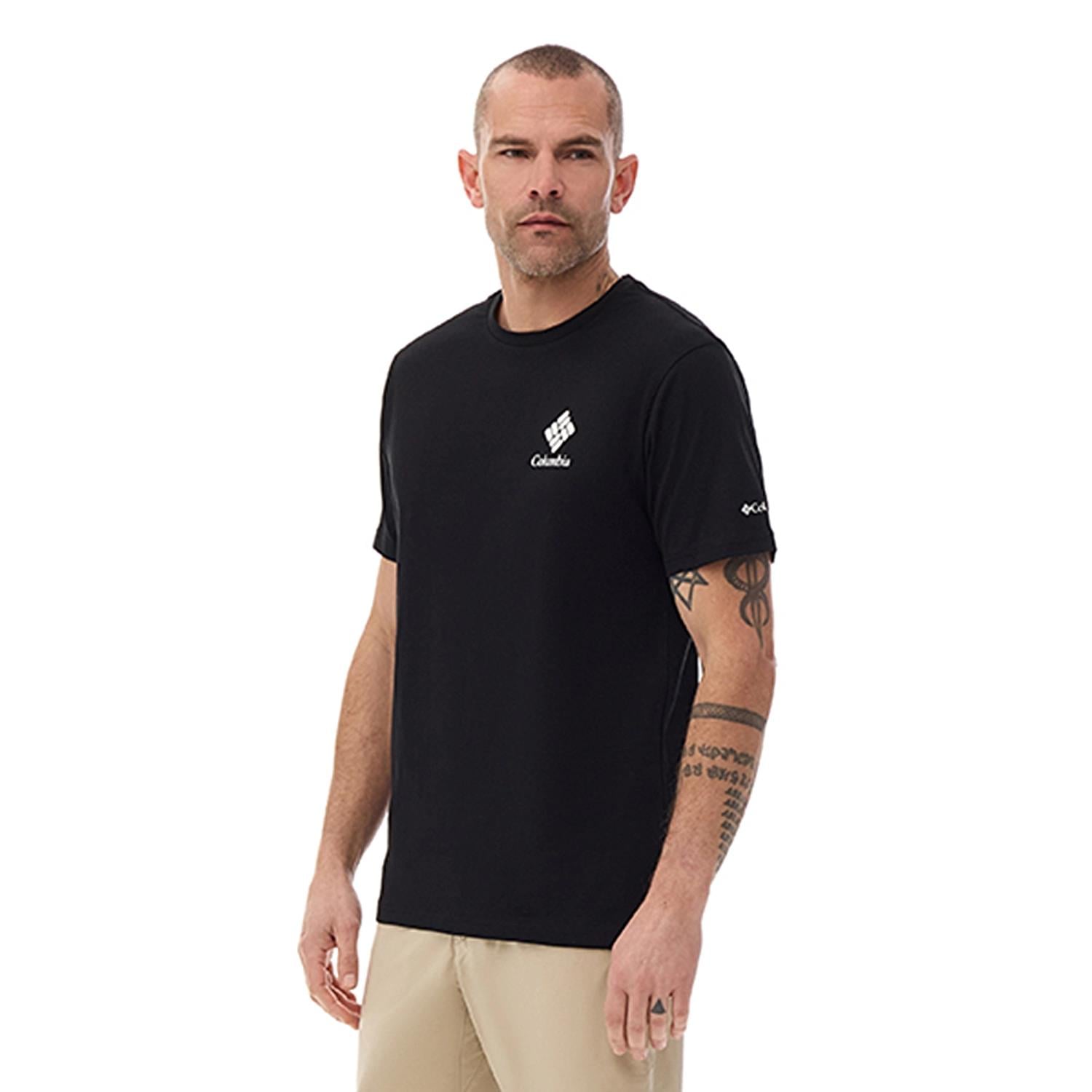 Columbia CSC M Stacked Gem SS Tee Erkek Kısa Kollu Tişört CS0481