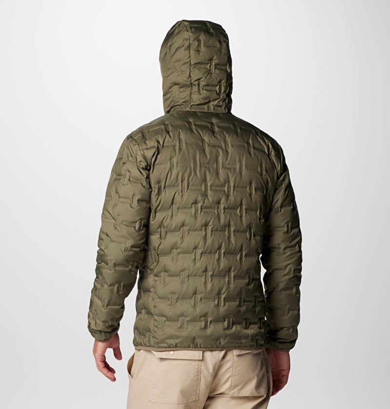 Columbia Delta Ridge Down Hooded Erkek Kaz Tüyü Mont WO6610