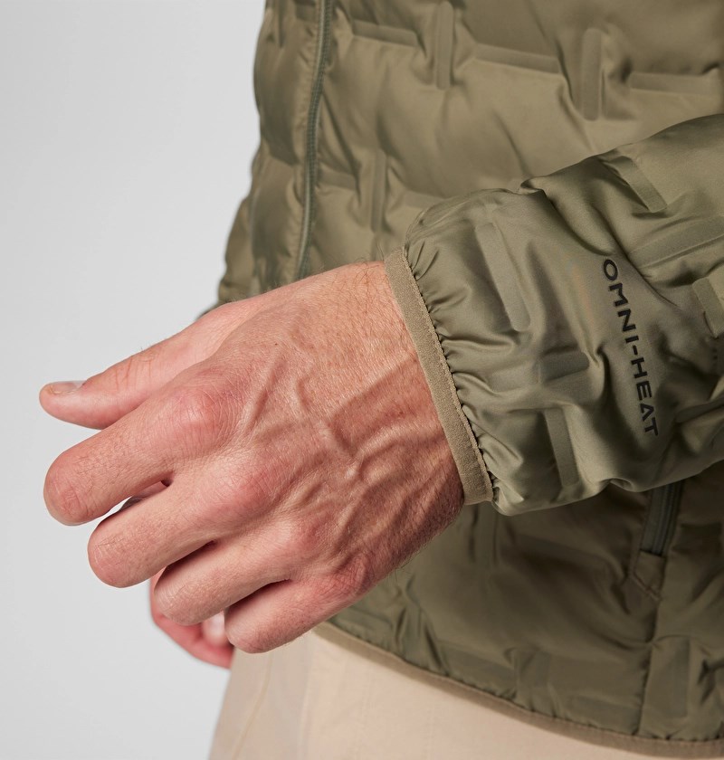 Columbia Delta Ridge Down Hooded Erkek Kaz Tüyü Mont WO6610