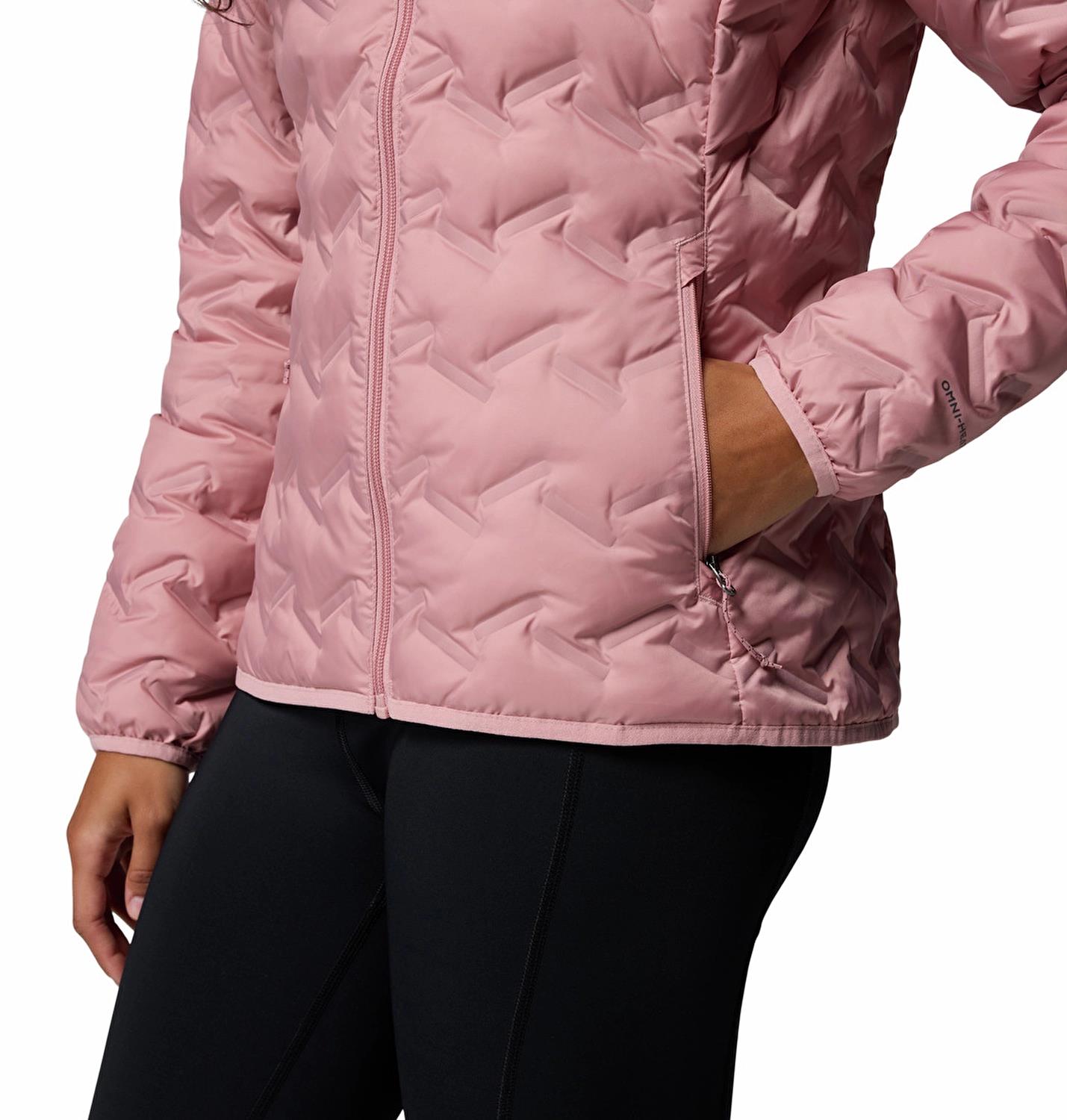 Columbia Delta Ridge™ II Down Hooded Jacket Kırmızı Kadın Outdoor Mont WK2769