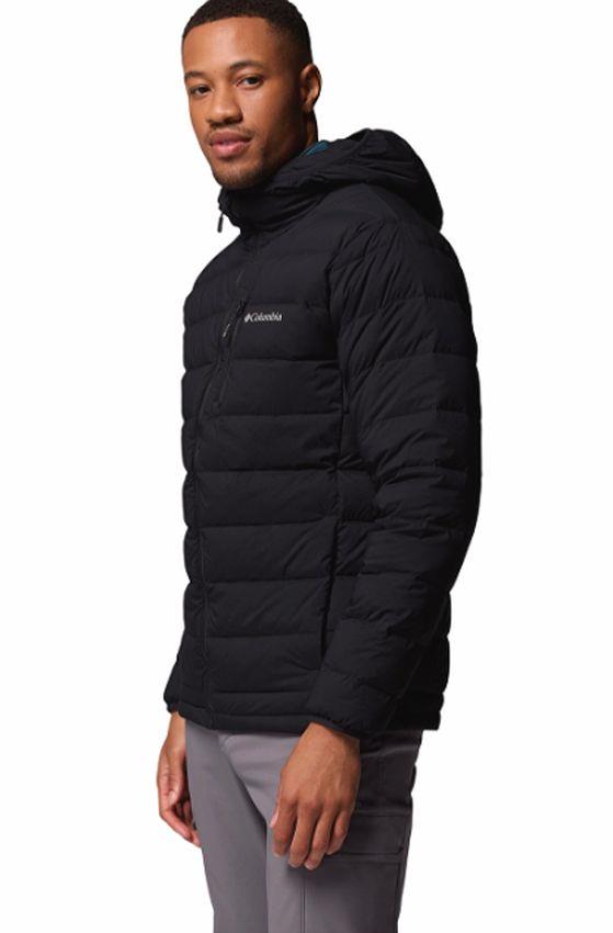 Columbia Drift Peak™ Stretch Down Hooded Jacket Siyah Erkek Outdoor Mont WE1852-010