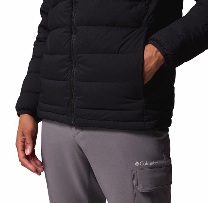 Columbia Drift Peak™ Stretch Down Hooded Jacket Siyah Erkek Outdoor Mont WE1852-010