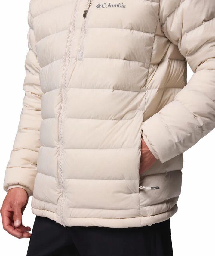 Columbia Drift Peak™ Stretch Down Hooded Jacket Bej Erkek Outdoor Mont WE1852