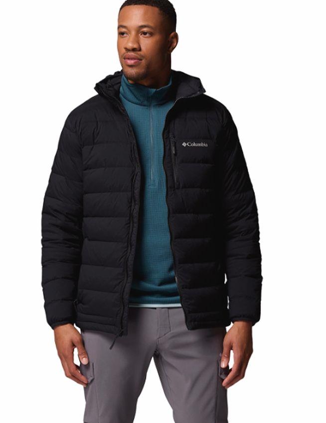 Columbia Drift Peak™ Stretch Down Hooded Jacket Siyah Erkek Outdoor Mont WE1852-010