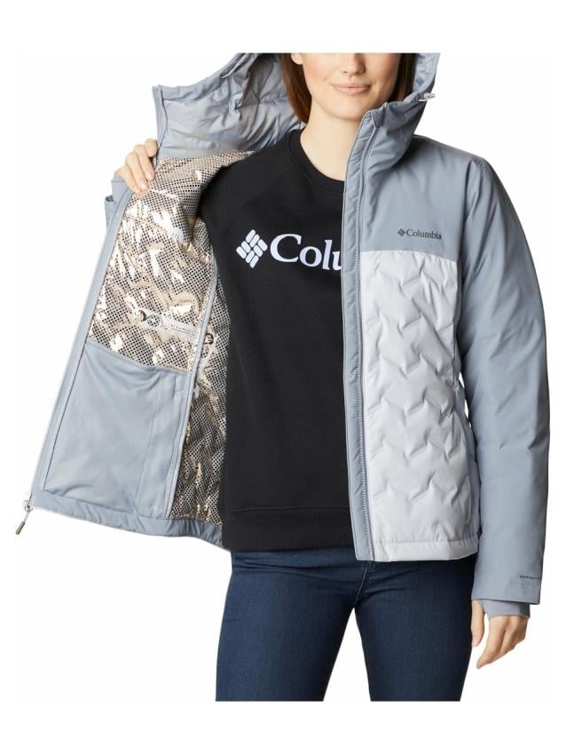 Columbia Grand Trek™ III Down Jacket Cirrus Gri Kadın Outdoor Mont WL3555