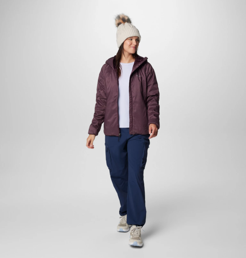 Columbia Kruser Ridge™ III Plush Softshell Jacket Mor Kadın Outdoor Mont WL3248