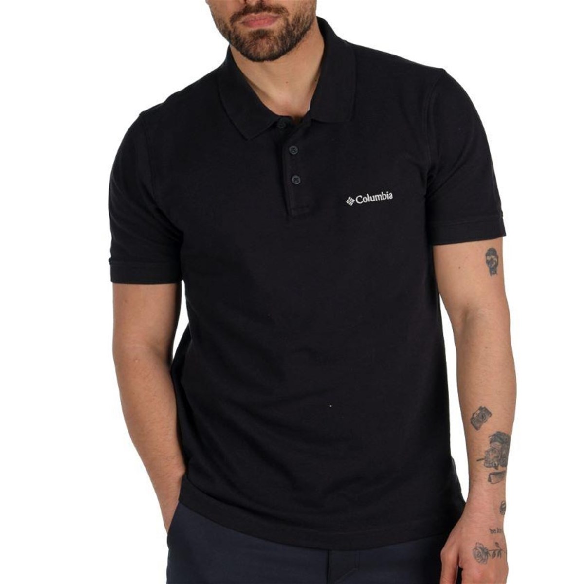 Columbia M Cascade Range Solid Polo II Erkek Polo Yaka Tişört CS0124-010