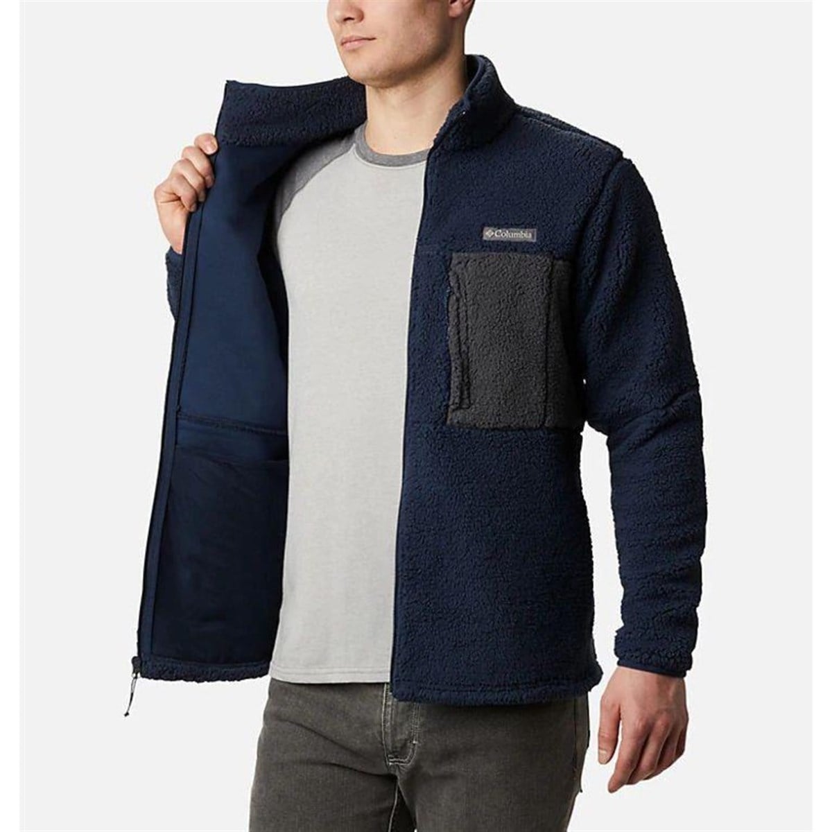 Columbia Mountainside Heavyweight Fleece Jacket Erkek Polar Ceket AM0790-464