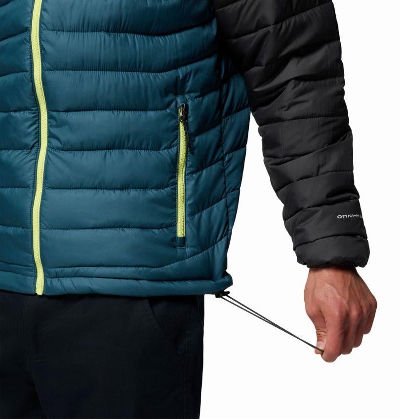 Columbia Powder Lite™ II Hooded Jacket Mavi Erkek Outdoor Mont WO6272