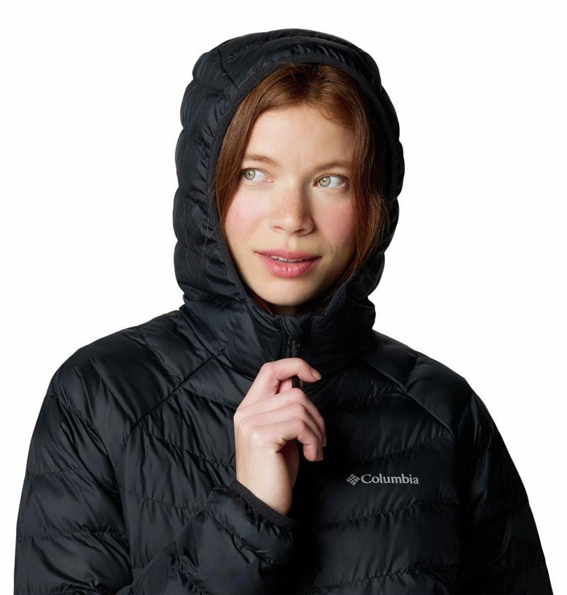 Columbia Powder Lite™ II Hooded Jacket Siyah Kadın Outdoor Mont WK8123