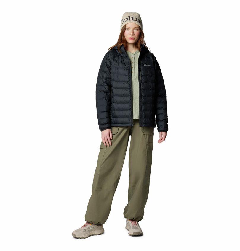 Columbia Powder Lite™ II Hooded Jacket Siyah Kadın Outdoor Mont WK8123