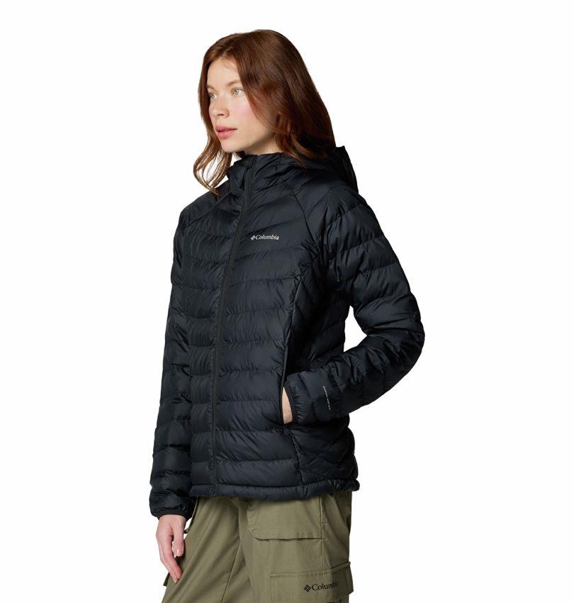 Columbia Powder Lite™ II Hooded Jacket Siyah Kadın Outdoor Mont WK8123