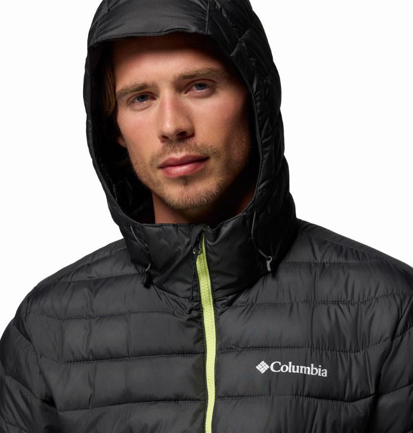 Columbia Powder Lite™ II Hooded Jacket Mavi Erkek Outdoor Mont WO6272
