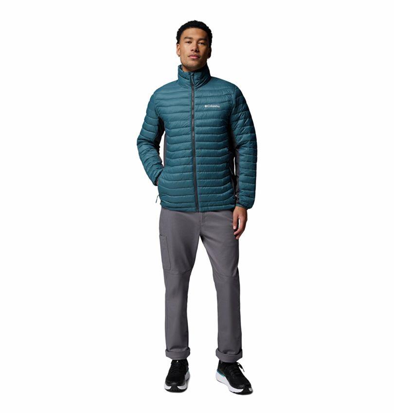 Columbia Powder Pass™ Hybrid Jacket Mavi Erkek Outdoor Mont WO3495-429