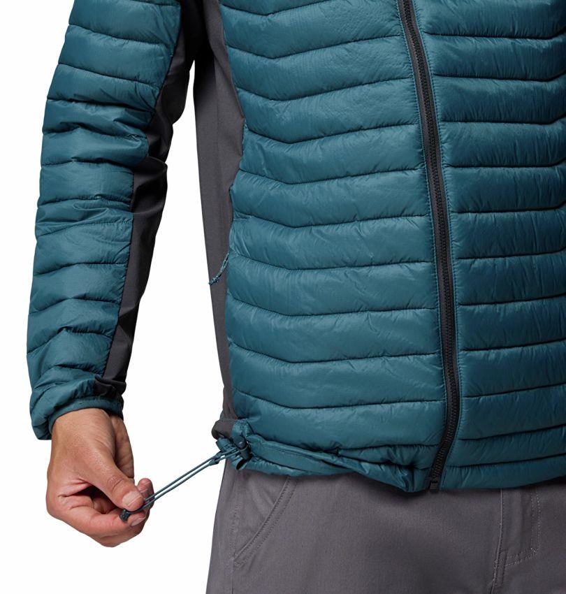 Columbia Powder Pass™ Hybrid Jacket Mavi Erkek Outdoor Mont WO3495-429