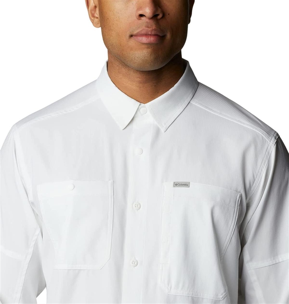 Columbia Silver Ridge Utility Lite Long Sleeve Erkek Uzun Kollu Gömlek AM1683-100