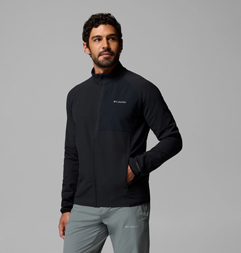 Columbia Superior Summit Grid Tam Fermuarlı Erkek Polar Üst AO2740