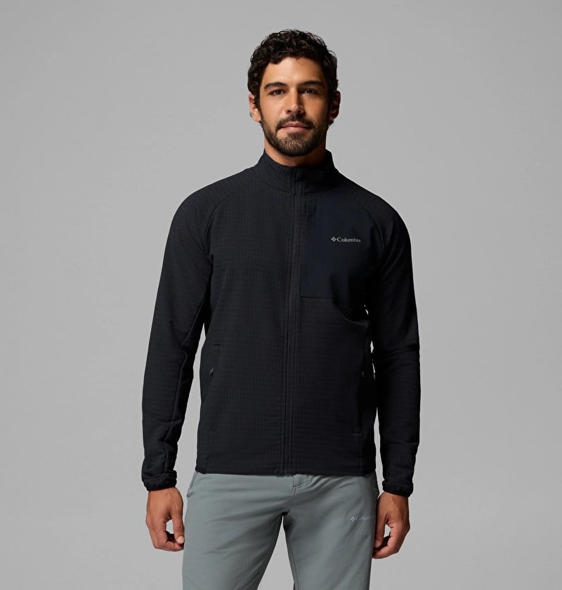 Columbia Superior Summit Grid Tam Fermuarlı Erkek Polar Üst AO2740