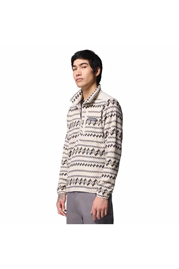 Columbia Sweater Weather™ Printed Half Zip II Kahverengi Erkek Outdoor Polar AO5809