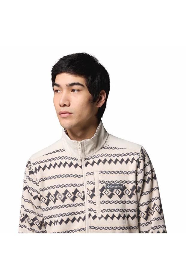Columbia Sweater Weather™ Printed Half Zip II Kahverengi Erkek Outdoor Polar AO5809