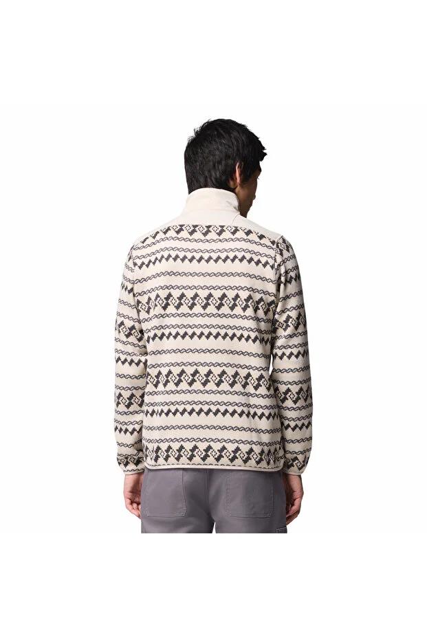 Columbia Sweater Weather™ Printed Half Zip II Kahverengi Erkek Outdoor Polar AO5809